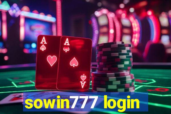 sowin777 login